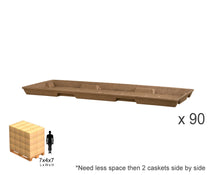 Load image into Gallery viewer, 90 Funeral Trays (No Lid)