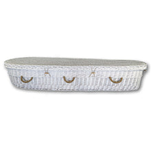 Load image into Gallery viewer, White Willow Casket