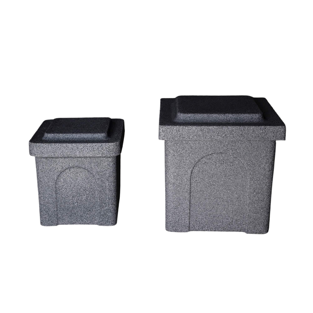 Duraglas Poly Urn Vaults (two sizes and two colours)