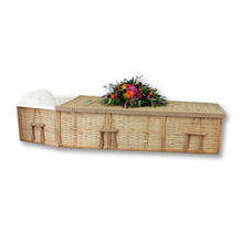 Load image into Gallery viewer, 6-Point Bamboo Coffin
