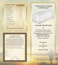 Load image into Gallery viewer, Polyguard - White Hercules Airseal Burial Vault
