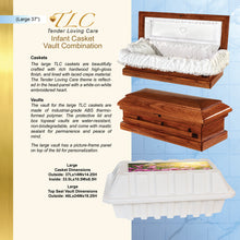 Load image into Gallery viewer, Polyguard - Large Infant Casket/Vault Combination
